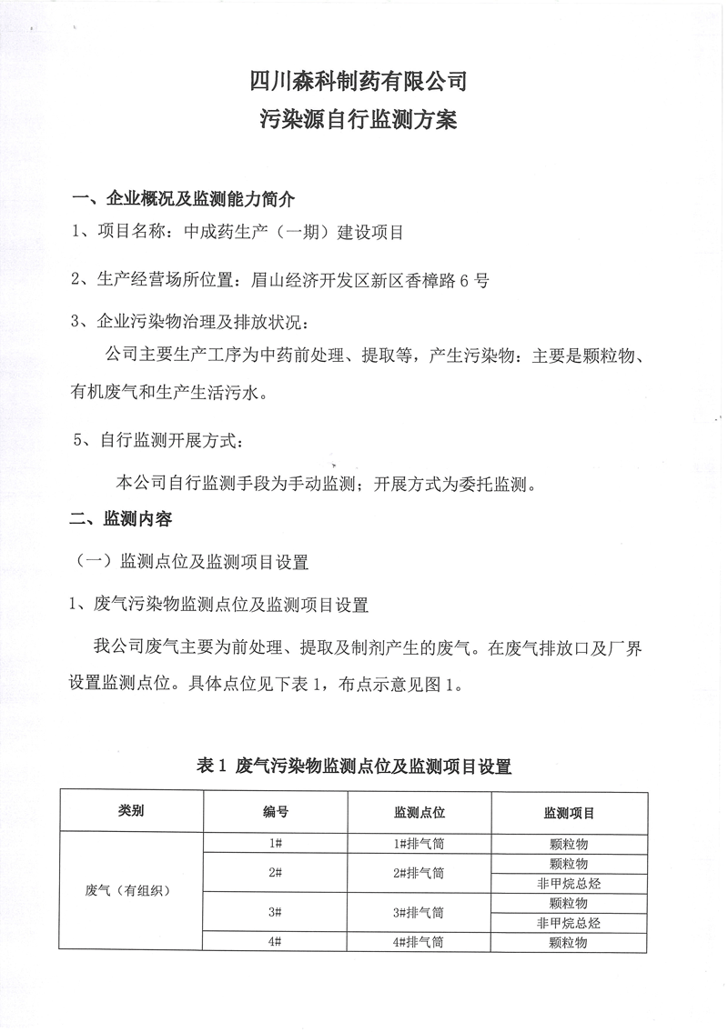 污染源自行監(jiān)測(cè)方案-2